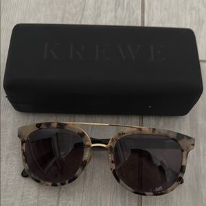 KREWE Tortoise Shell Sunglasses